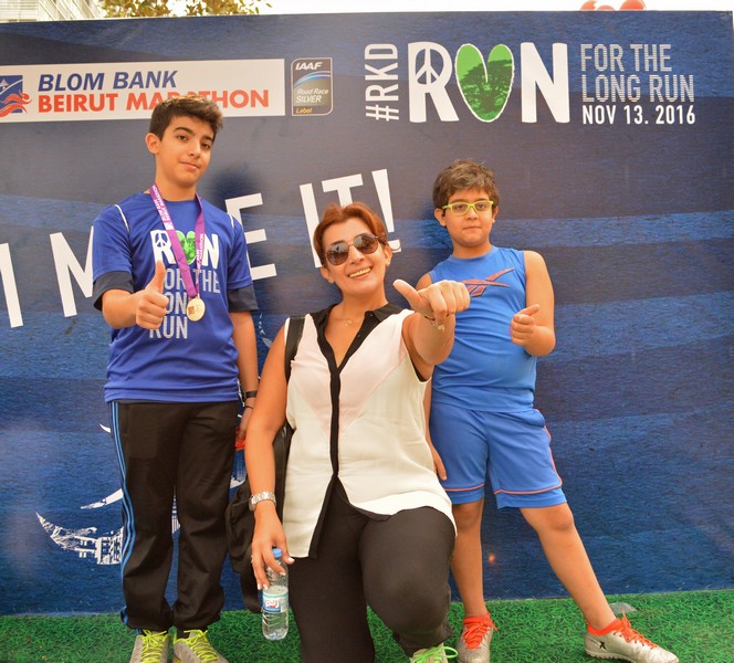 BLOM BANK Photobooth at the BLOM BANK Beirut Marathon